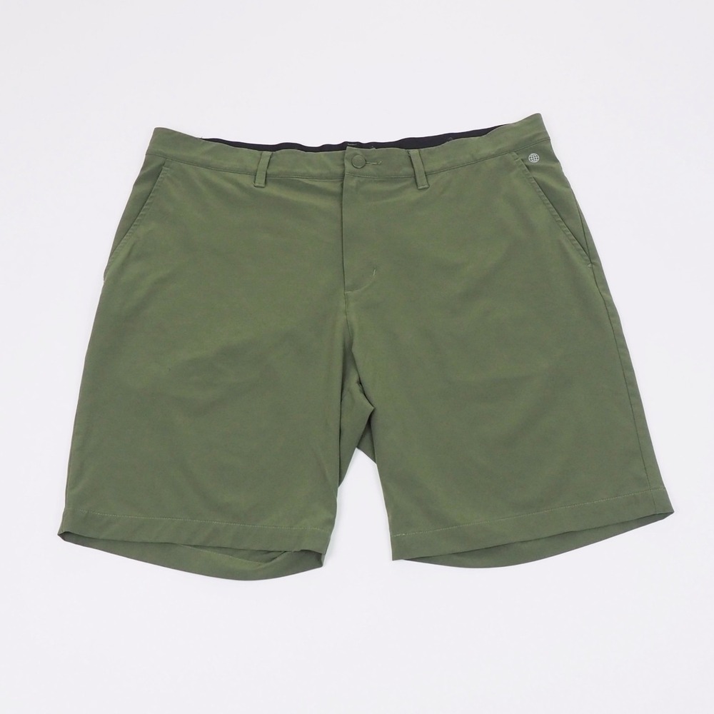 Adidas Golf Ultimate 365 Shorts Mens 38 Olive Green Flat Performance Tech Blend